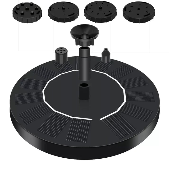 EcoRipple - Solar Garden Fountain