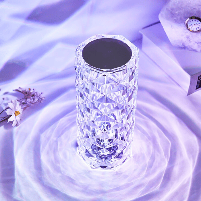 RoseAura – Color Changing Diamond Table Lamp