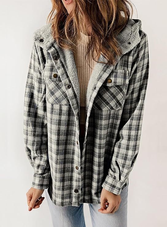PlaidLuxe – Long Sleeve Buckle Jacket