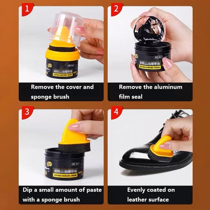 GlowStep – Liquid Leather Polish Cream