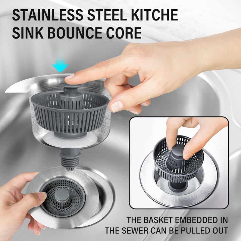 AquaCore – Upgraded Bounce Drain Strainer