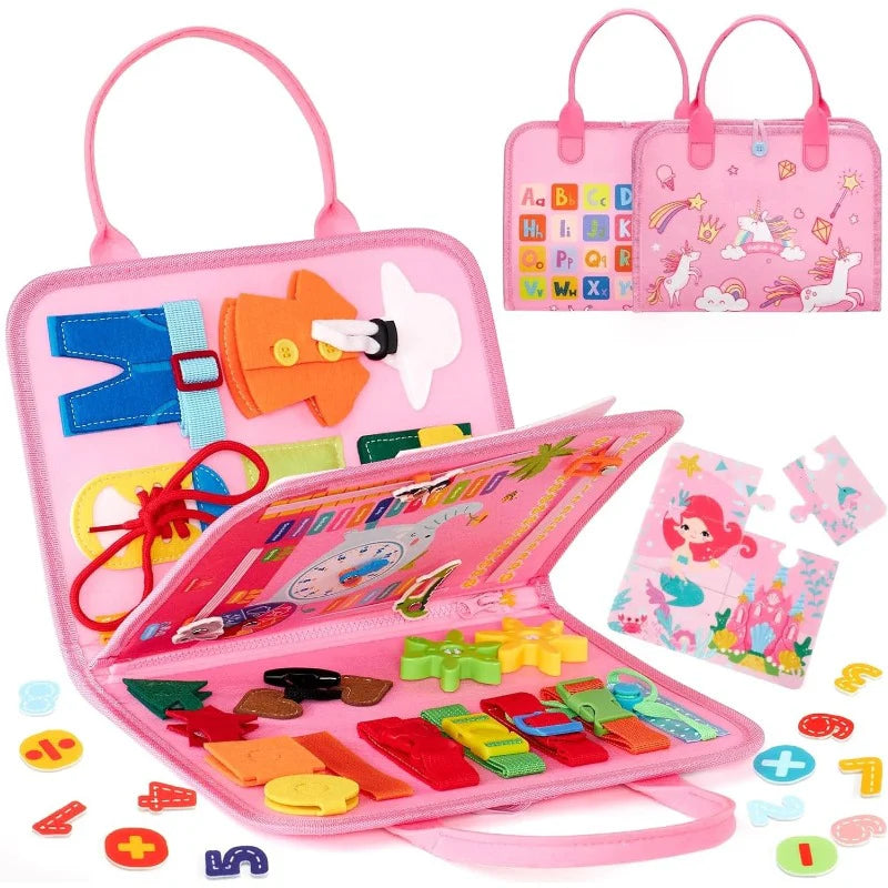 LearnEase – Montessori Busy Board