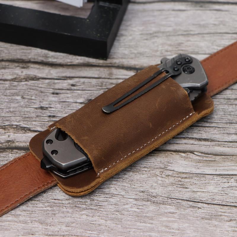LeatherGuard – Retro Horizontal Knife Scabbard