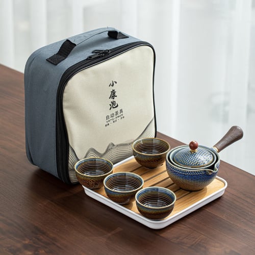 TeaGlide – 360° Rotating Travel Tea Maker Set