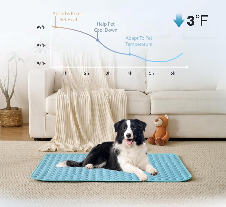 FrostTail – Refreshing Pet Cooling Pad