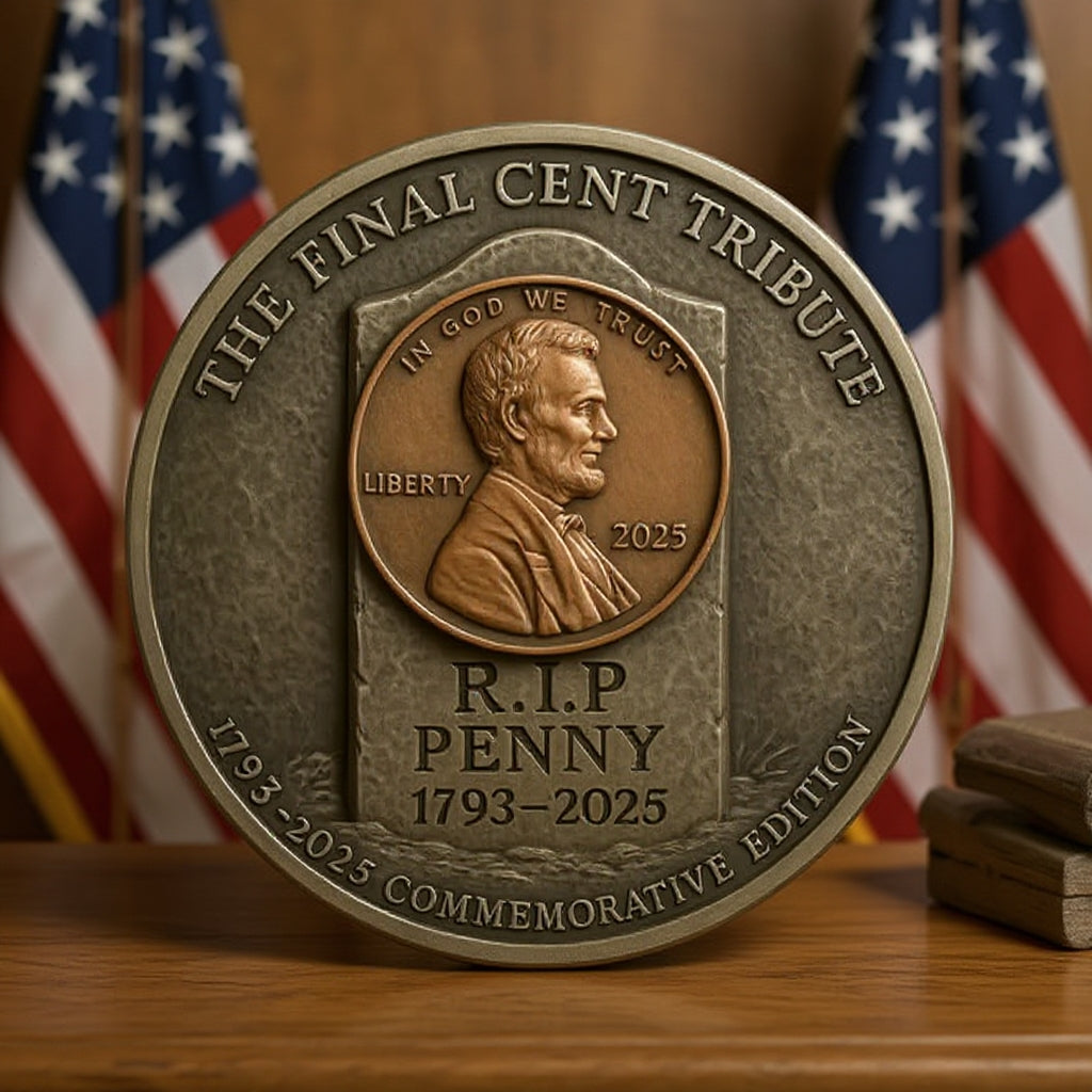 🏆Flash Sale 60% OFF -Final Cent Tribute Coin