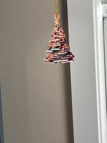 BookTree – Christmas Ornament for Book Lovers