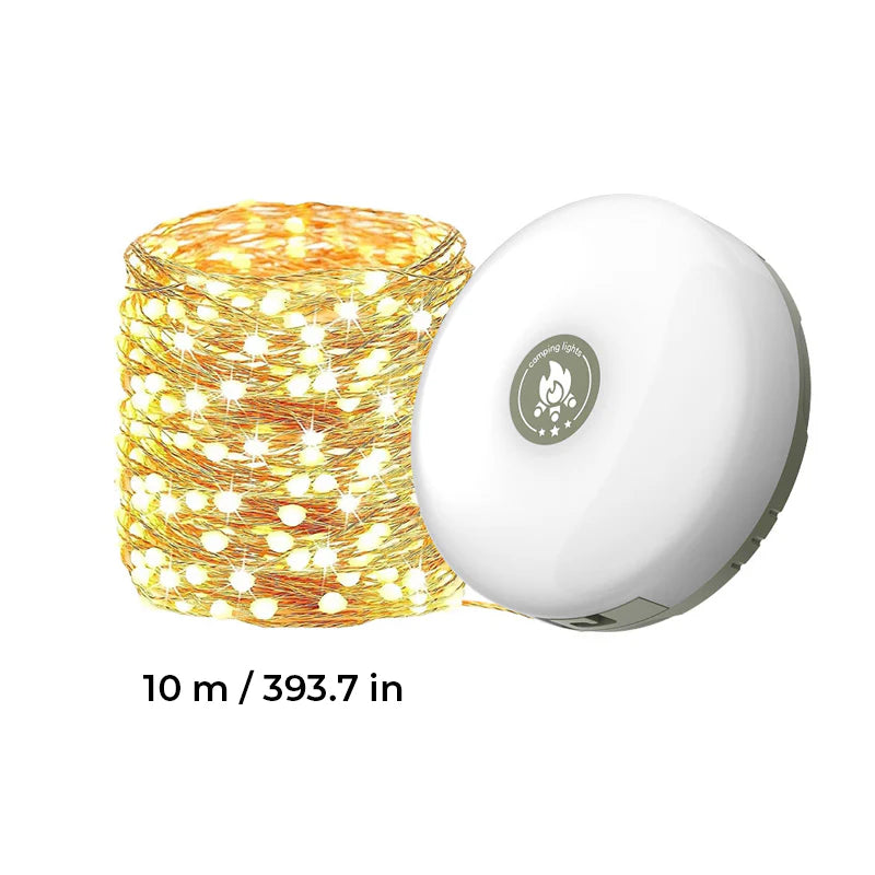 GlowTrail – Outdoor Waterproof String Lights