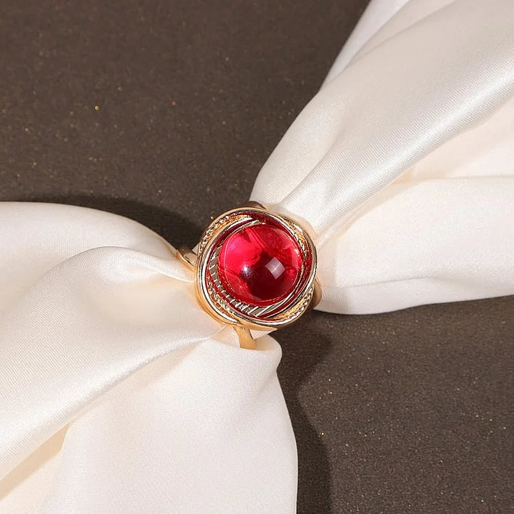PearlBloom – Elegant Floral Scarf Ring Clip with Pearls