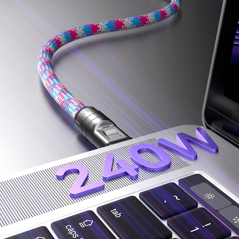 ChargeBand – 240W C-to-C Bracelet Cable