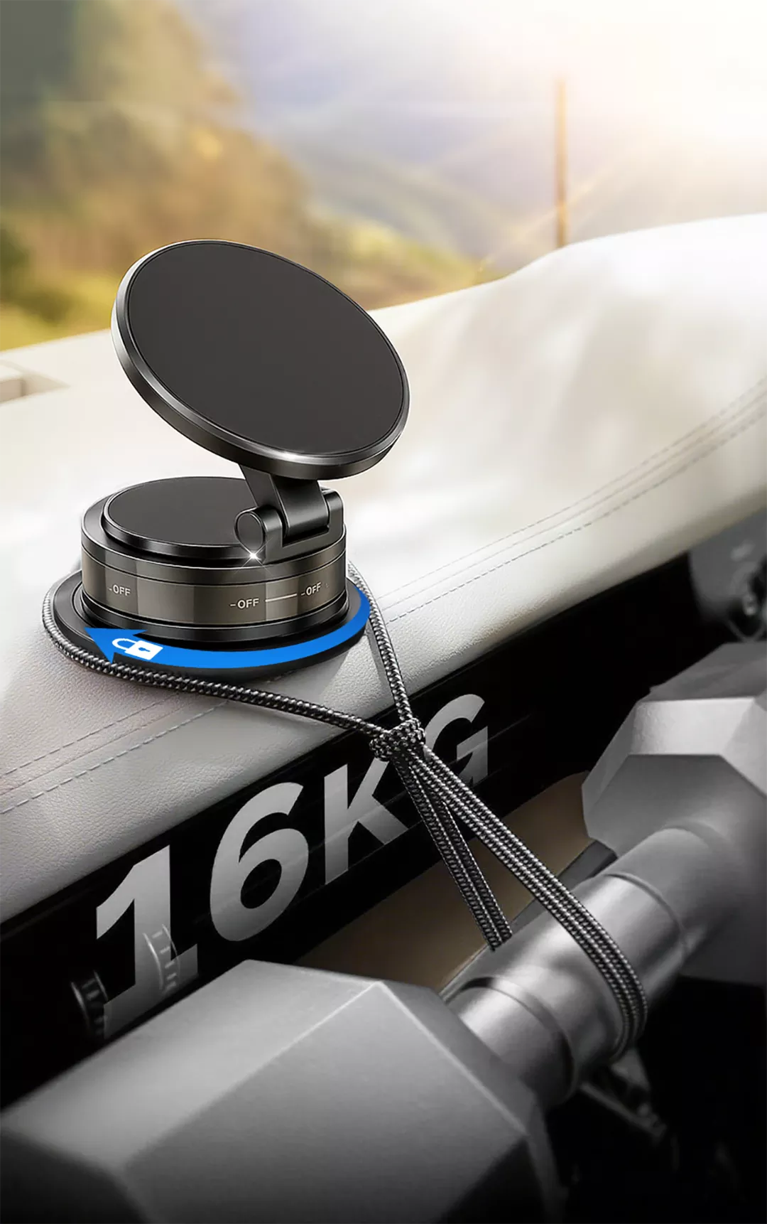 VacuMag – Ultra Stable Magnetic Phone Stand