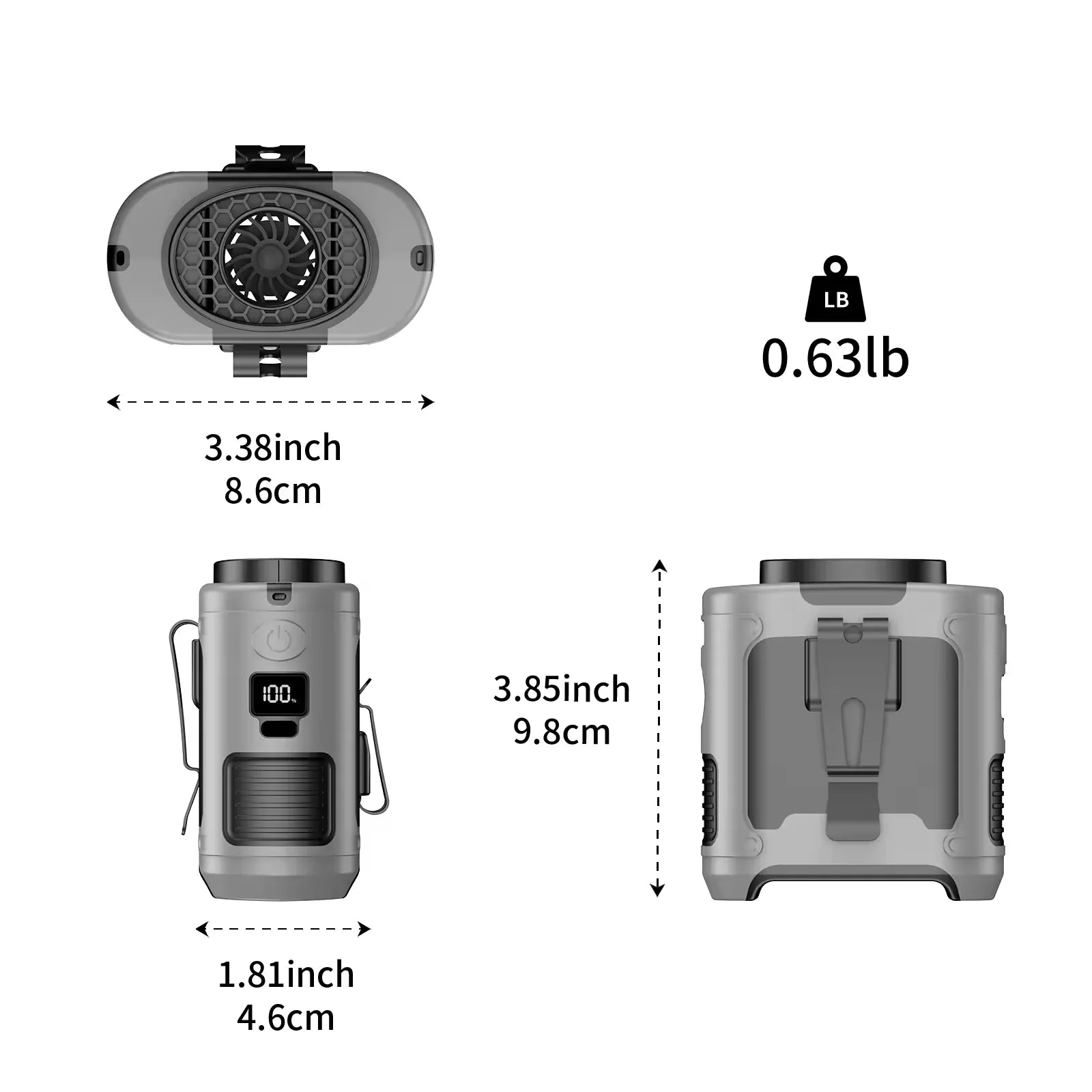 AirNest | Multifunction Waist-Mounted Smart Air Cooler