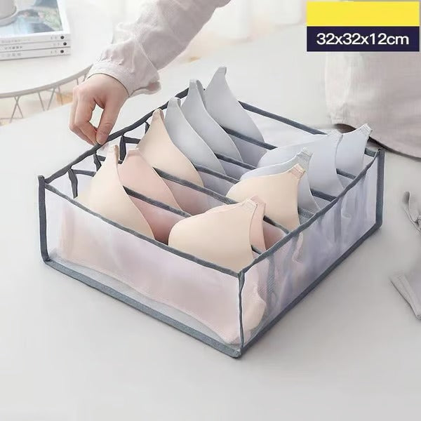 TidyNest – Foldable Wardrobe Clothes Organizer
