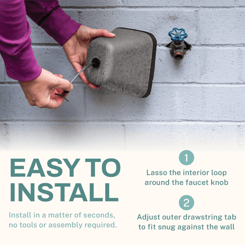 FrostShield – Waterproof Outdoor Faucet Protector