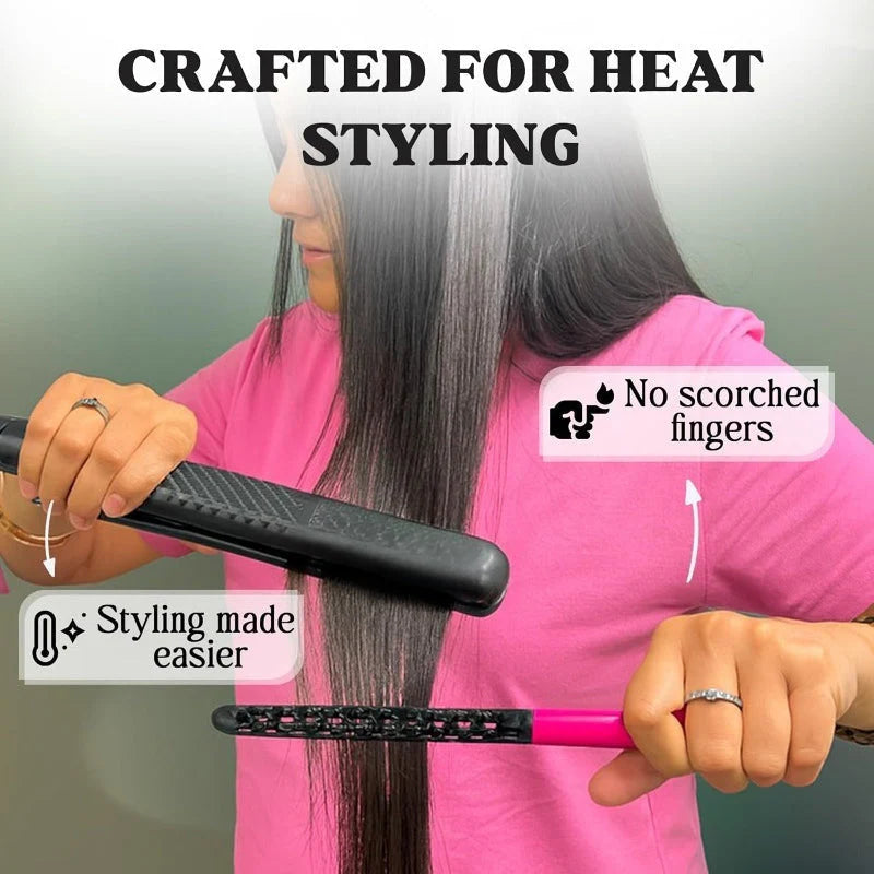 HeatLock – Professional V Hair Styling Comb