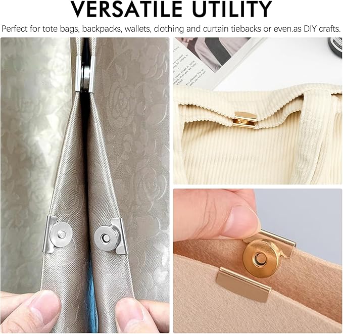 MagnoFix - Durable Magnetic Clasps for Bags and Apparel