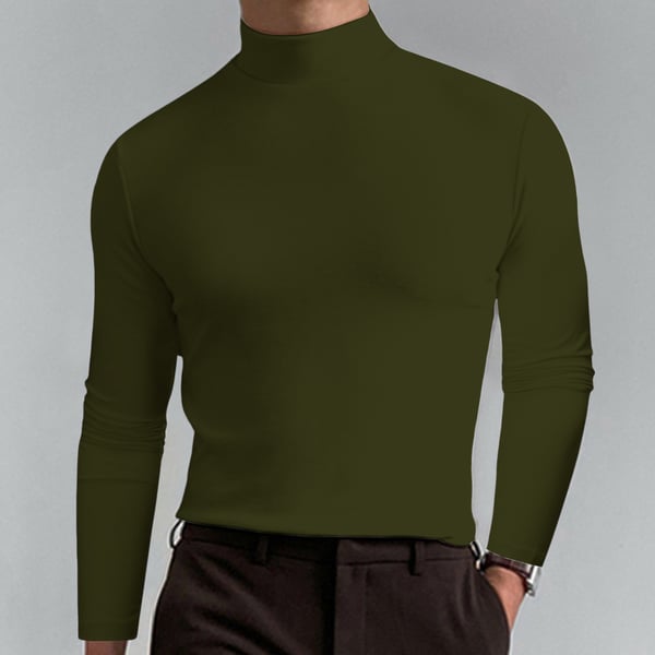 UrbanEdge – Stylish Mock Neck Tee