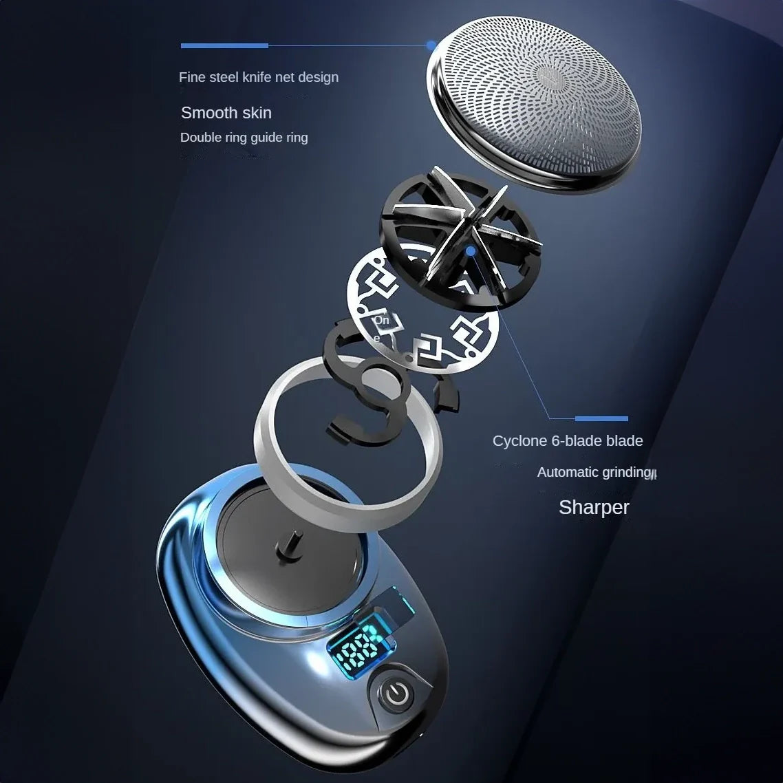 SwiftShave – Rechargeable Mini Razor