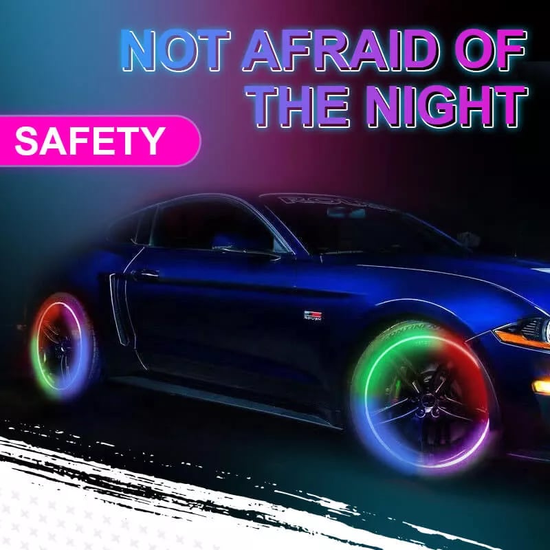 SpinGlow – Dynamic LED Wheel Lights