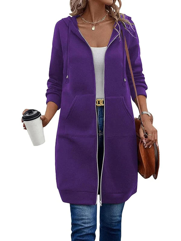 ZippaBelle – Stylish Women's Zip Hoodie