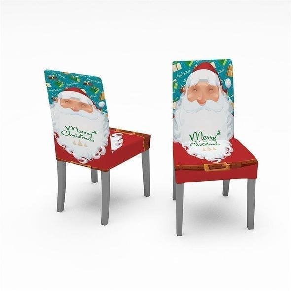 YuletideCharm – Christmas Tablecloth with Chair Covers