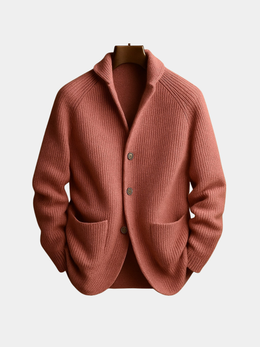 UrbanWool – Stylish Men’s Ribbed Cardigan
