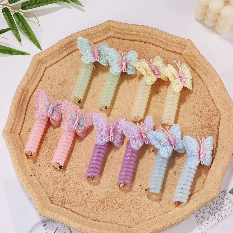 TwistFlora – Butterfly Coil Hair Bands