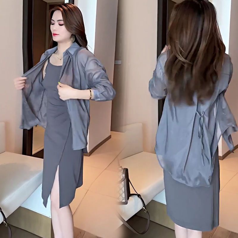 SolaceShade - Chic Ice-Silk Summer Top for Sun Protection