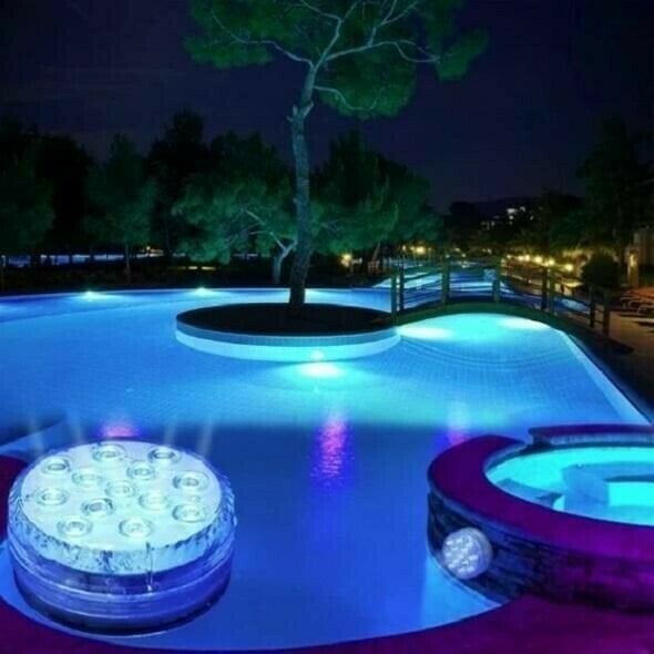 AquaGlow – Floating Waterproof LED Lights for Pools