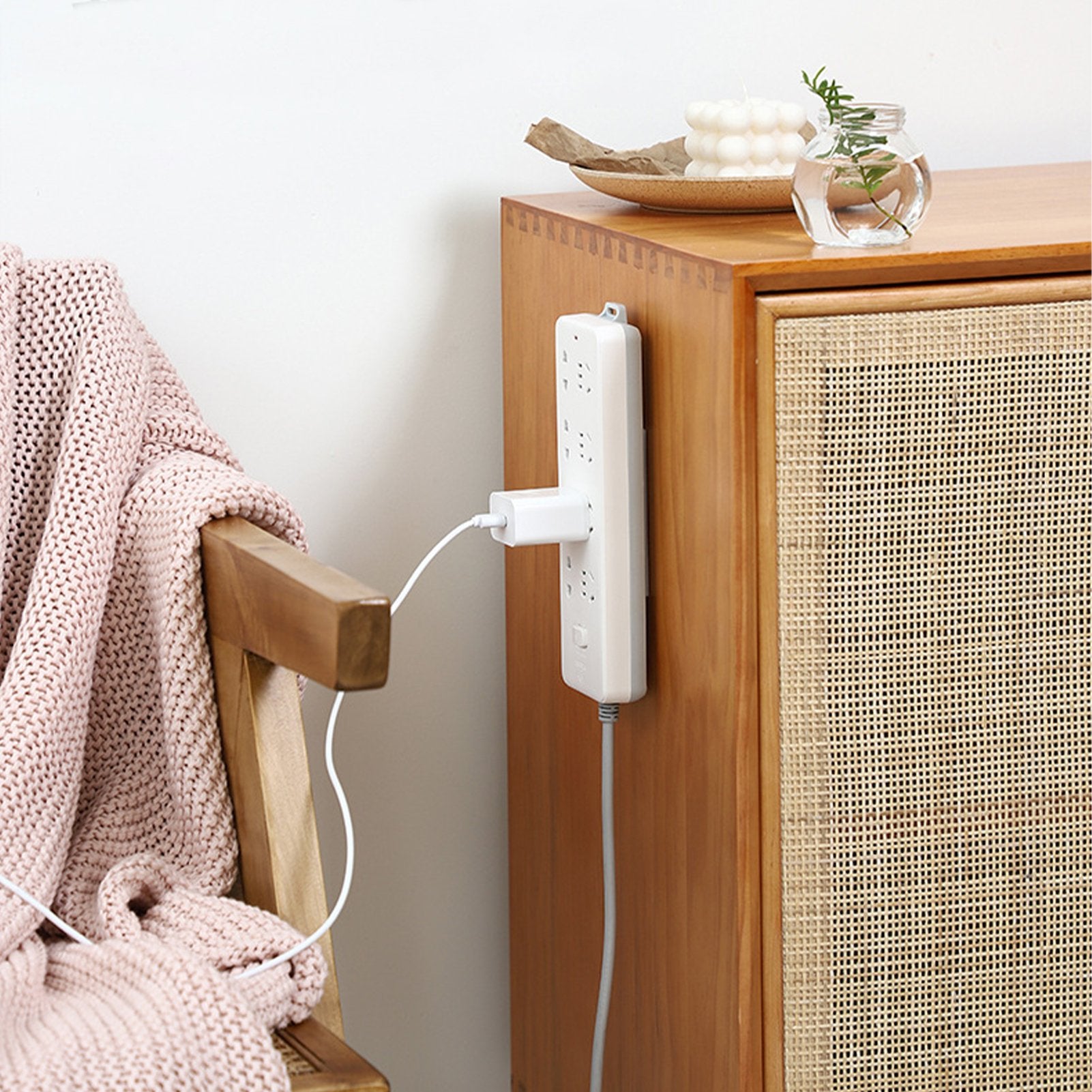 WallGrip - Adhesive Socket Holder for Effortless Mounting