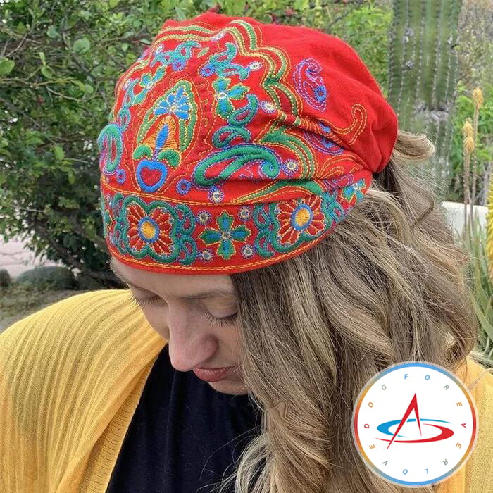 StitchCrown – Handmade Embroidered Bandana Cap