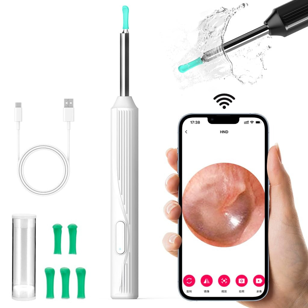EarView Pro - Wireless HD Otoscope for Safe Ear Cleaning