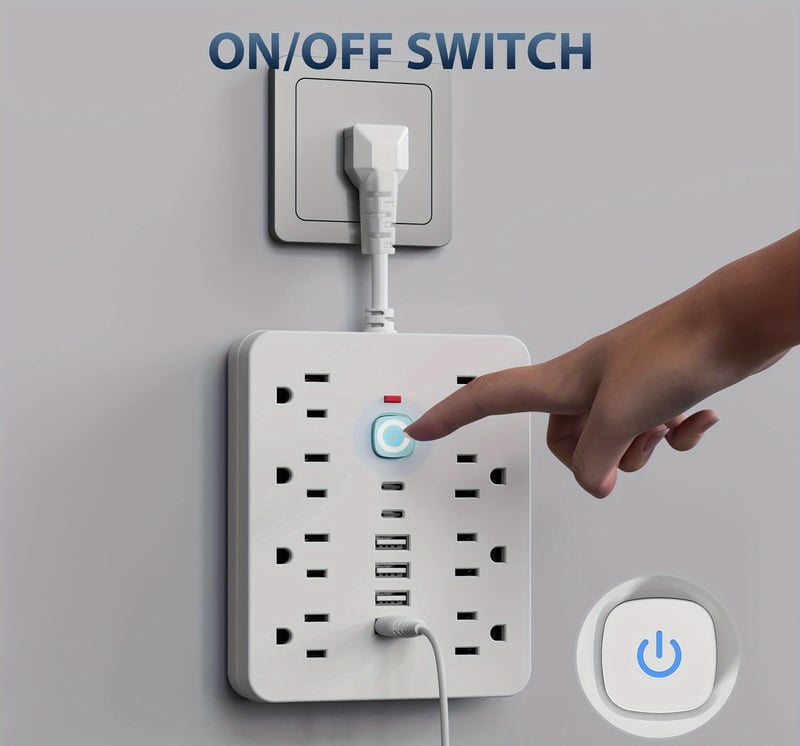 PowerHub – Compact Surge Protected Wall Socket
