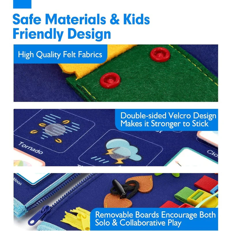 MindNest – Montessori Busy Board