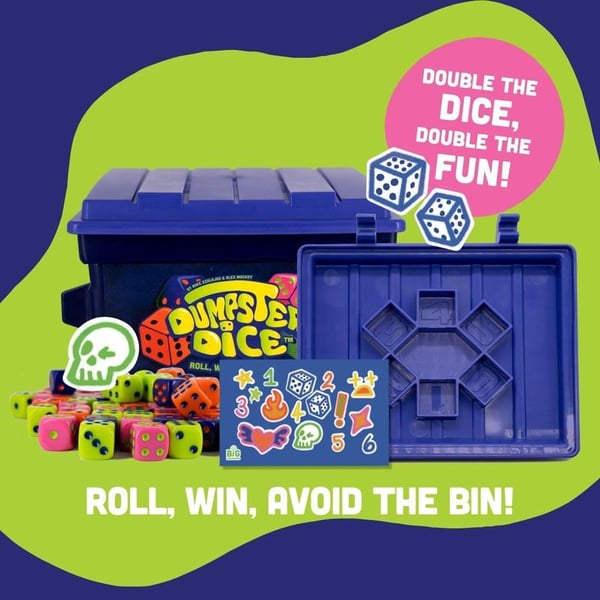 DumpsterDice – Chaotic Family Fun in Every Roll