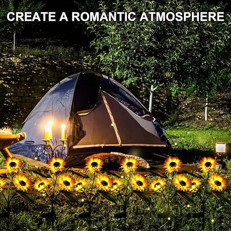 LumiFlora – Decorative Solar Sunflower Yard Lights