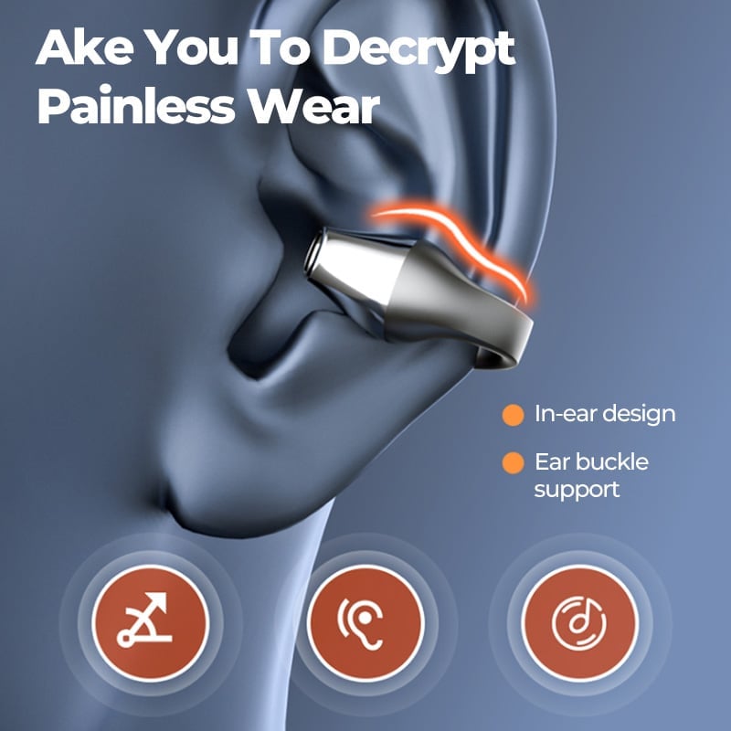 BoneBeat – Wireless Ear Clip Headphones
