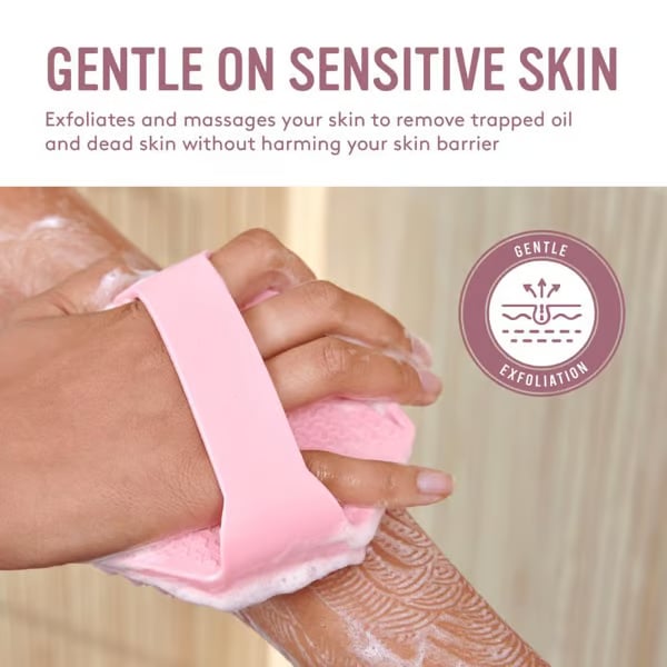 GlowSoothe – Soft Touch Silicone Scrubber