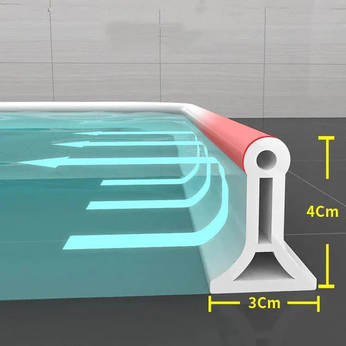 AquaGuard – Flexible Shower Barrier