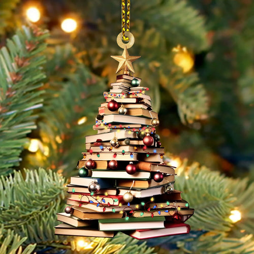 BookTree – Christmas Ornament for Book Lovers