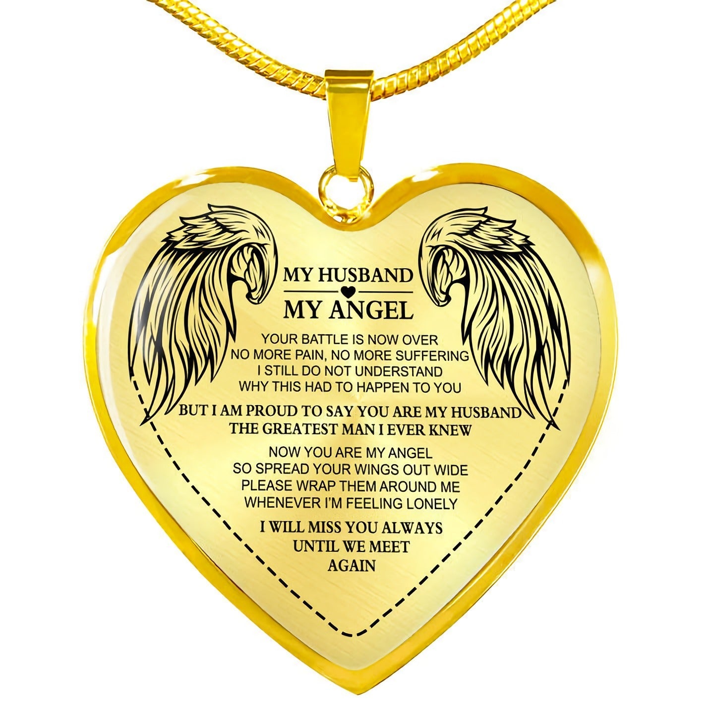 Until We Meet Again - Heartfelt Remembrance Pendant