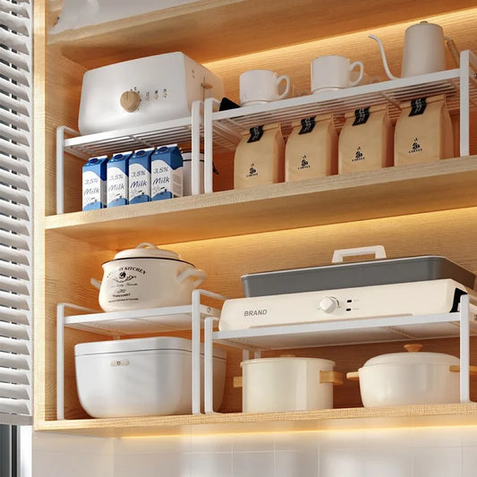 FlexaRack – Expandable Telescopic Countertop Organizer
