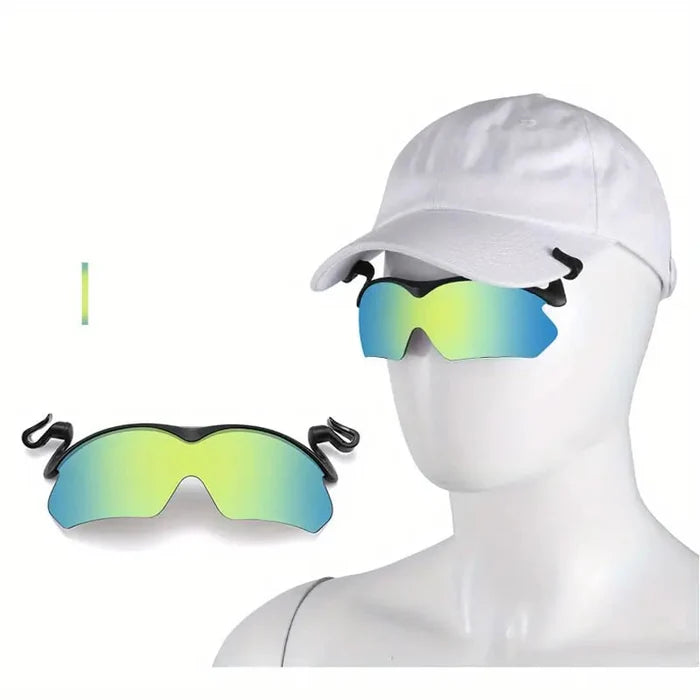 GlareBlock – Polarized Clip Cap Sunglasses