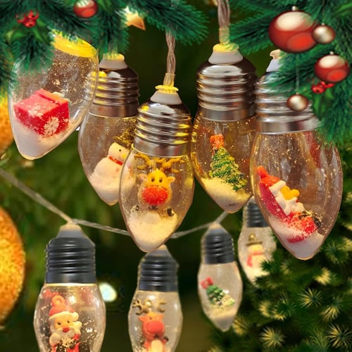 MerryShine – Holiday LED Bulb String Lights
