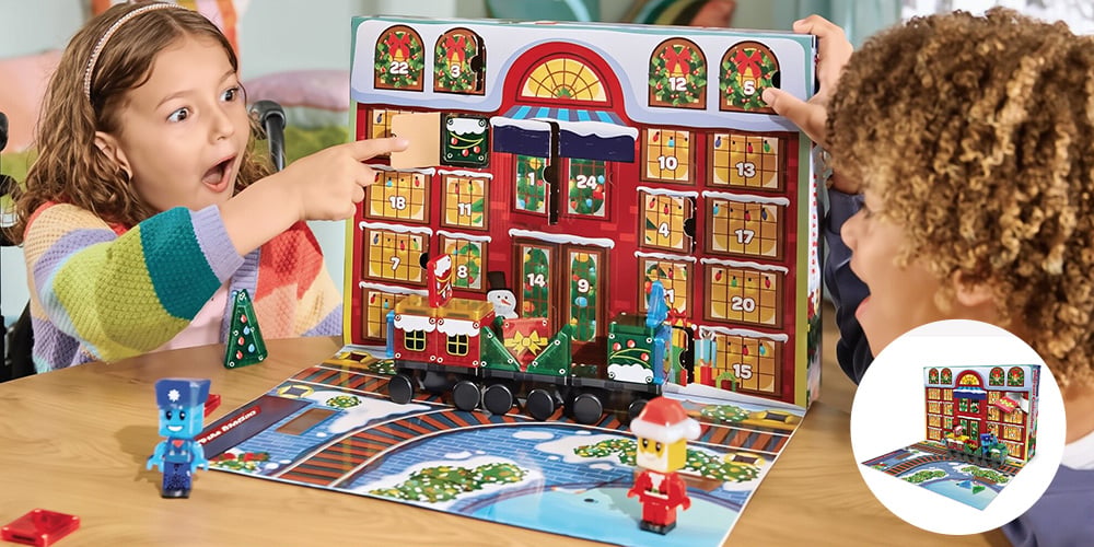 MagnaChristmas – Advent Calendar Magnetic Building Set