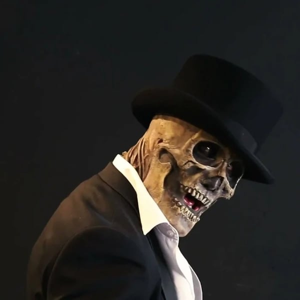 GoreSkull – Bare Brain Latex Horror Mask