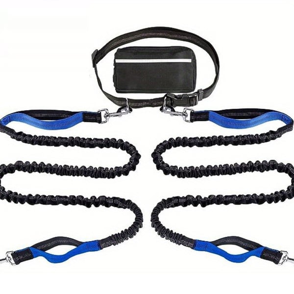 LeashEase – Zipper Pouch Running Dog Leash
