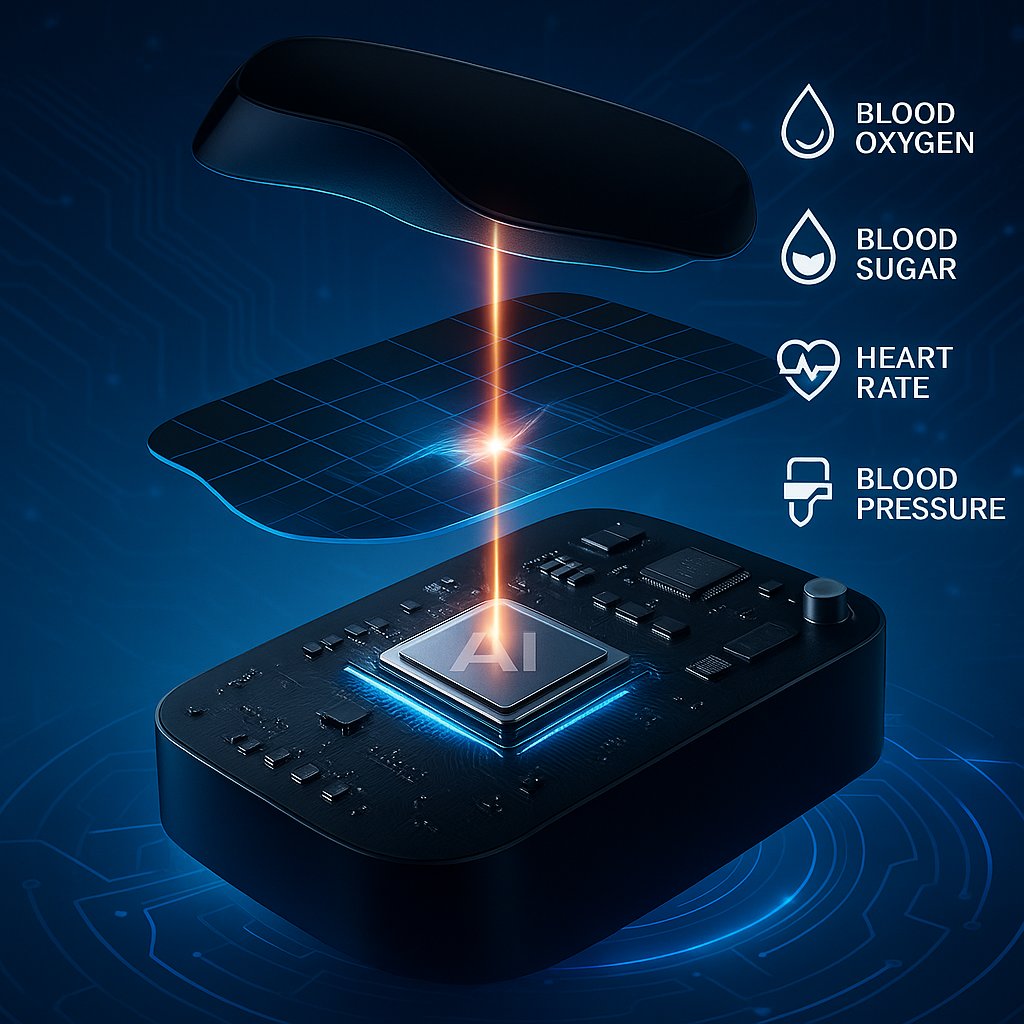 GlucoSense - Painless Smart Blood Monitoring