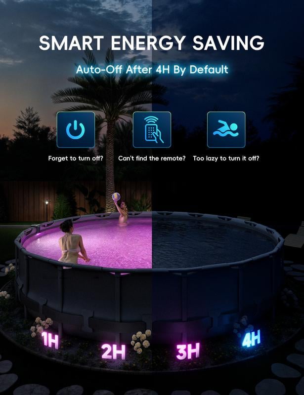 AquaGlow – Poolside Solar Light