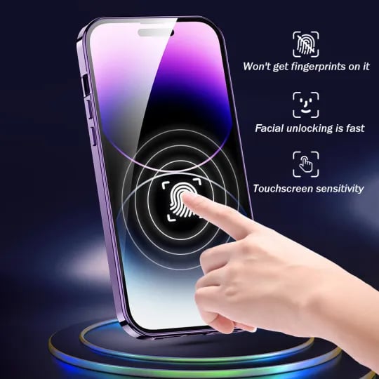 LuxArmor - Magnetic Double-Sided Phone Case